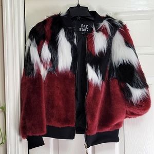 Faux Fur Jacket